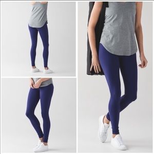 Lululemon Wunder Under Pant Hi Rise Emperor Blue
